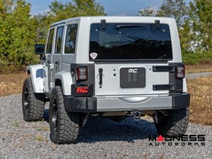 Jeep Wrangler JK - Rear Corner Protector - Trail Cladding